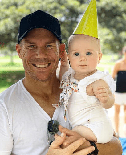 Her Husband With Youngest Daughter